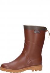 Gummistiefel Aigle - Bison ambre  - ein halbhoher, universeller Naturkautschuk Stiefel    Der Gummistiefel Bison ambre ist ein Allroundstiefel f�r Herren - vom franz�sischen Traditionsunternehmen Aigle. Die Oberfl�che aus Naturkautschuk - hier in der Farbe ambre -  ist leicht strukturiert. Abgerundet wird der modische Look durch...