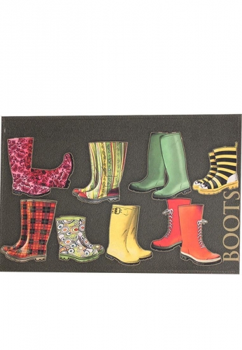 Fu�matte Gummistiefel .... der Hit f�r Ihren Eingang f�r Innen und Au�en