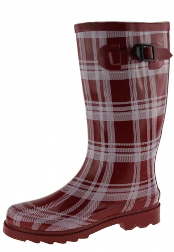 Roter Gummistiefel Modell -Kerstin