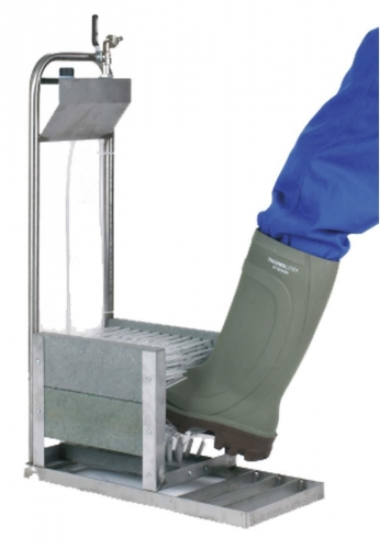 Profi Stiefelreiniger mit Wasseranschluss zur prof. Reinigung und Desinfektion Ihrer Gummistiefel
