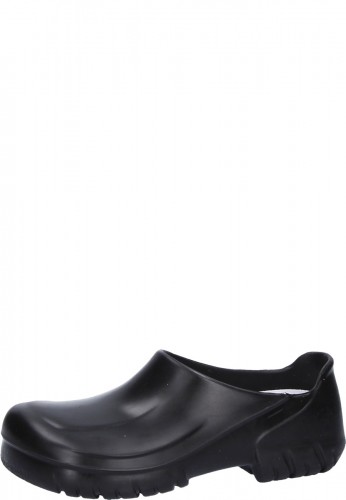 Alpro black by Birkenstock ...der PU Clog mit auswechselbarem Fu�bett f�r hohe Anspr�che