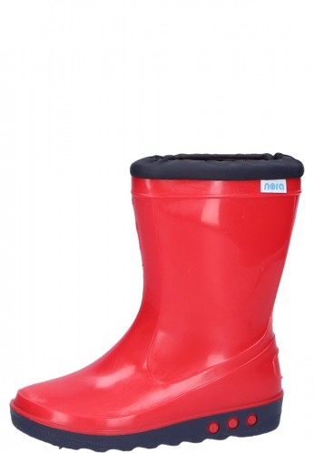 Rote Gummistiefel f�r Kinder - Nora Nori rot - Naturkautschuk vom Hersteller Nora