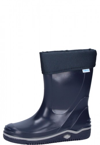 Blaue Gummistiefel f�r Kinder - Nora Nori Winter blau - robuste Kindergummistiefel f�r den Winter