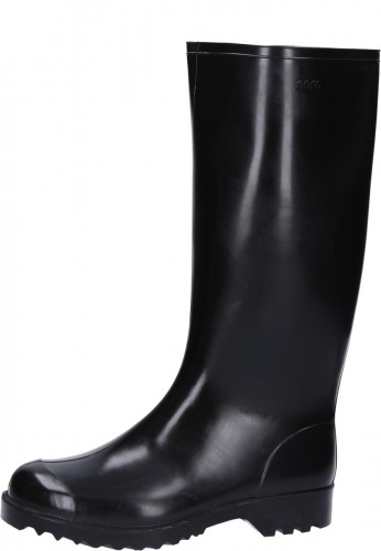 Schwarzer futterloser Gummistiefel Nora Antonia -  Freizeit u. Berufs Gummistiefel f�r Damen