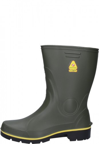 Kurz - Gummistiefel - Nora Farm green- in oliv f�r den Arbeits u. Freizeitbereich  aus Gommaforte