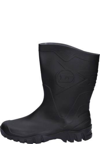 Preisg�nstiger Kurz - Gummistiefel -Dunlop DEE - in schwarz f�r den Arbeits u. Freizeitbereich  