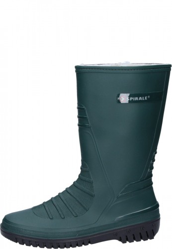 Preiswerter gr�ner Gummistiefel - Winter 1870 - ein mit Webpelz gef�tterter Gummistiefel