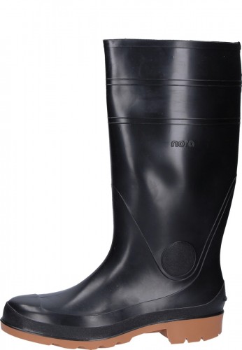Schwarzer Gummistiefel f�r den Arbeits u. Freizeitbereich - Nora Como