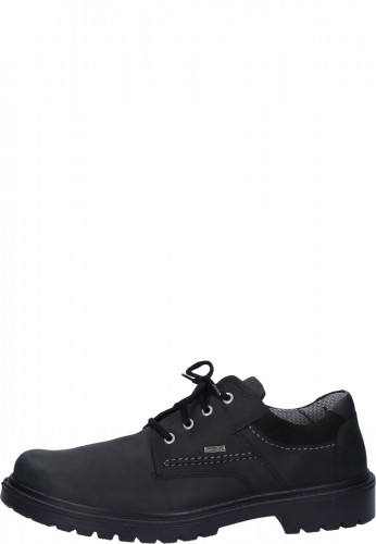 Jomos Freizeitschuh -Jomo black 371- ein bequemer Sympatex Schuh mit Aircomfortsohle , made in Germany