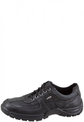 Jomos Freizeitschuh -Jomo black 383- ein bequemer Sympatex Schuh mit Aircomfortsohle , made in Germany