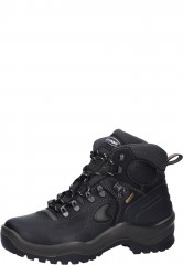 Schwarzer Fettleder Trekking - Schn�rstiefel von Grisport mit Gritex Membrane, wasserabweisend - Grisport Fettleder - Wanderstiefel in schwarz, wind und wasserabweisend durch Gritexmembrane.  - Obermaterial Fettleder  - anatomisches Fu�bett - leichte PU Sohle - Gritex Membrane, daurch wind und wasserabweisend  ...