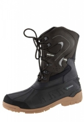 Gef�tterter Gummistiefel / Schn�rboot -Pferdewirt Till- mit wasserdichtem Fu�teil