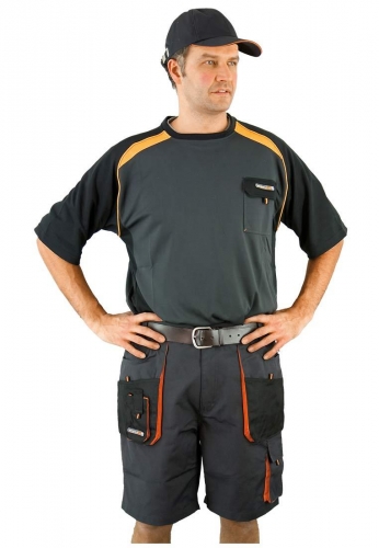 Kurze Arbeitshose ( Shorts ) - Bundhose in grau von Terratrend ....Ihr Profi f�r Berufsbekleidung