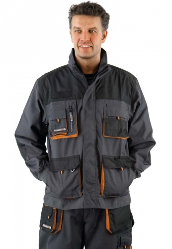 Arbeitsjacke in grau der Marke Terratrend  - die Profis f�r Berufsbekleidung -