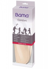 BAMA Primus Extra Einlegesohle ... die komfortable Leder-Einlegesohle von Bama mit Fu�bett
