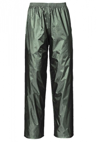 Hochwertige leichte Regenhose -  Terratrend Rainforce gr�n - passend zur Regenjacke Rainforce