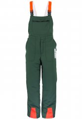 Schnittschutzhose f�r Forstarbeiten - Latzhose mit Schnittschutzeinlage nach EN 381 Klasse 1  (20m/sek)