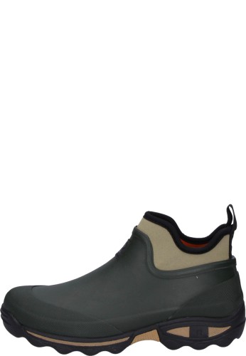 Gummistiefelette Clean-Land, franz. Design, hochwertige Gummistiefel mit Neoprenfutter in Farbe kaki