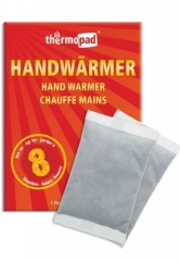 Thermopad -Handw�rmer - W�rmepads f�r Ihre kalten H�nde, passt in Handschuhe, Hosen-oder Jackentasche