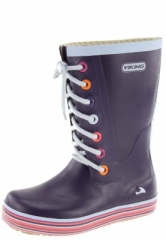 Kinder und Jugend Gummistiefel - RETRO SPRINKLE JUNIOR lilac- der trendige Viking Gummistiefel im Partnerlook