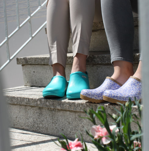 Leichte Gartenschuhe aus Kunststoff