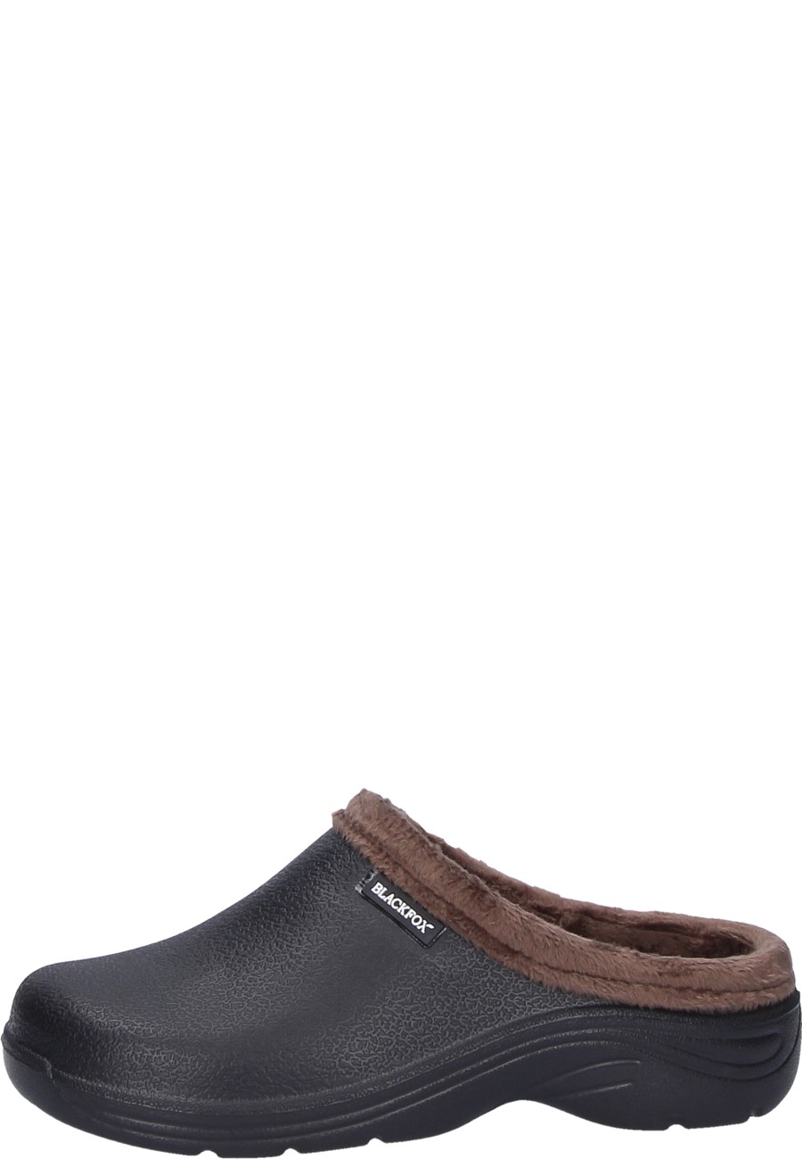 Blackfox Clog Sabot Oslo für den Winter in schwarz