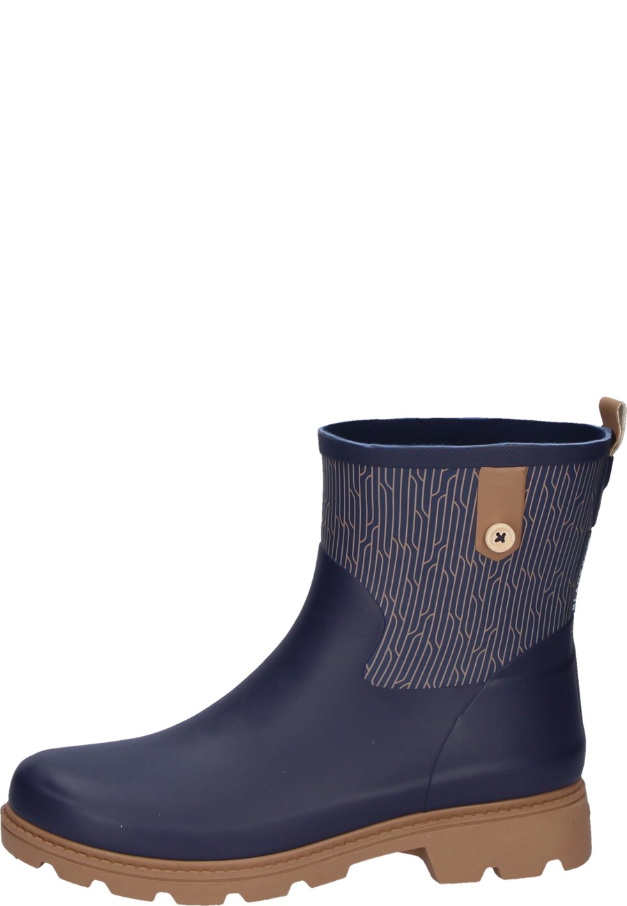 AJS Blackfox Damen Gummistiefelette AUSTIN blau