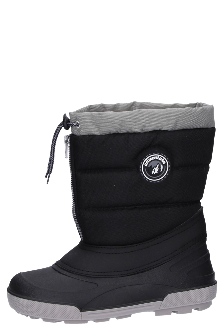Gefütterte Kindergummistiefel POLAR schwarz von Beck