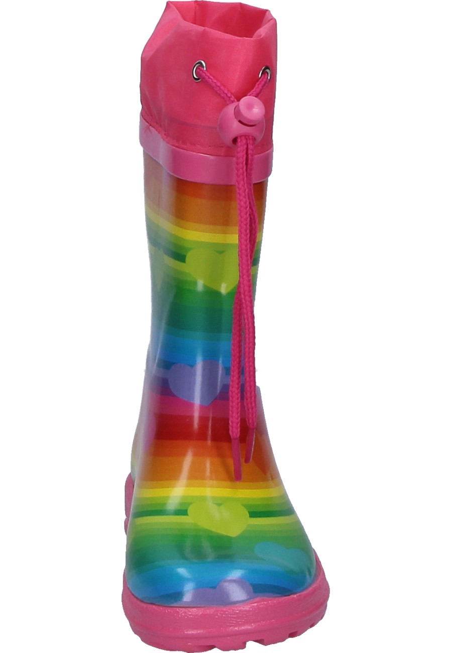 Gummistiefel Kinder Regenbogen - Wasserdichte Regenstiefel Für Jungen & Mädchen 2-10 Jahre