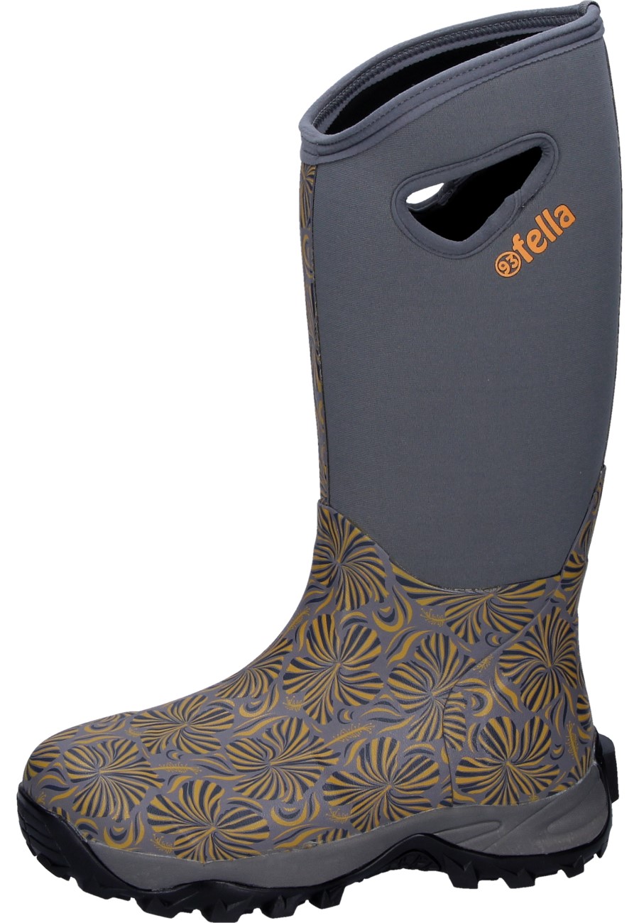 Damen Gummistiefel Finni Ocker Mix der Firma Fella - Main Image