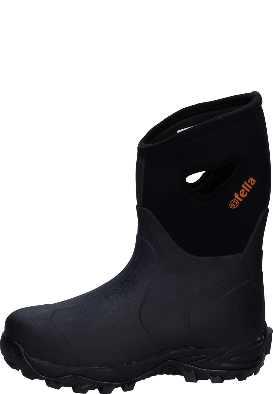 Herren Gummistiefel MAINWALKER MID BLACK NEW von Fella