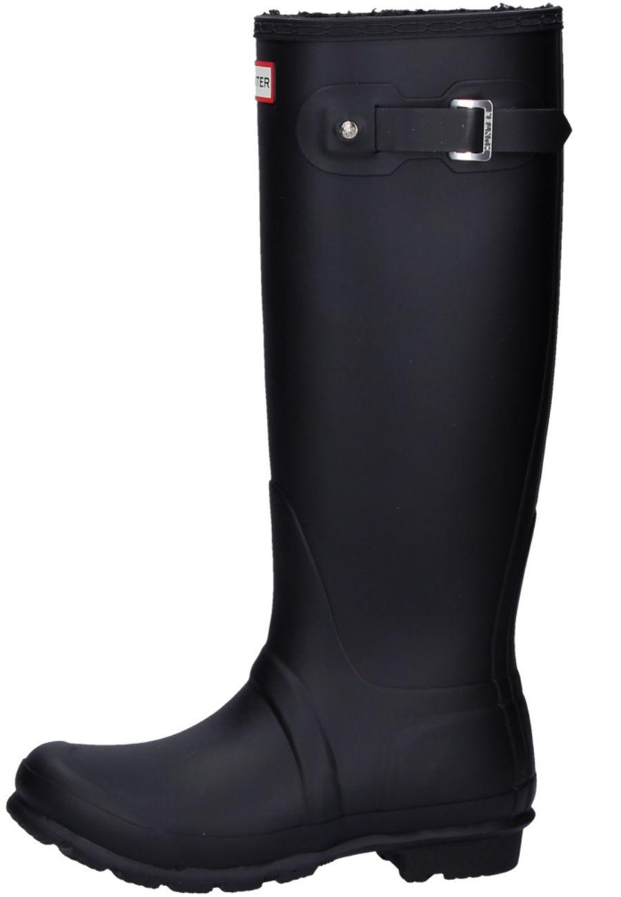 Hunter Damengummistiefel WOMENS ORIGINAL INSULATED TALL schwarz