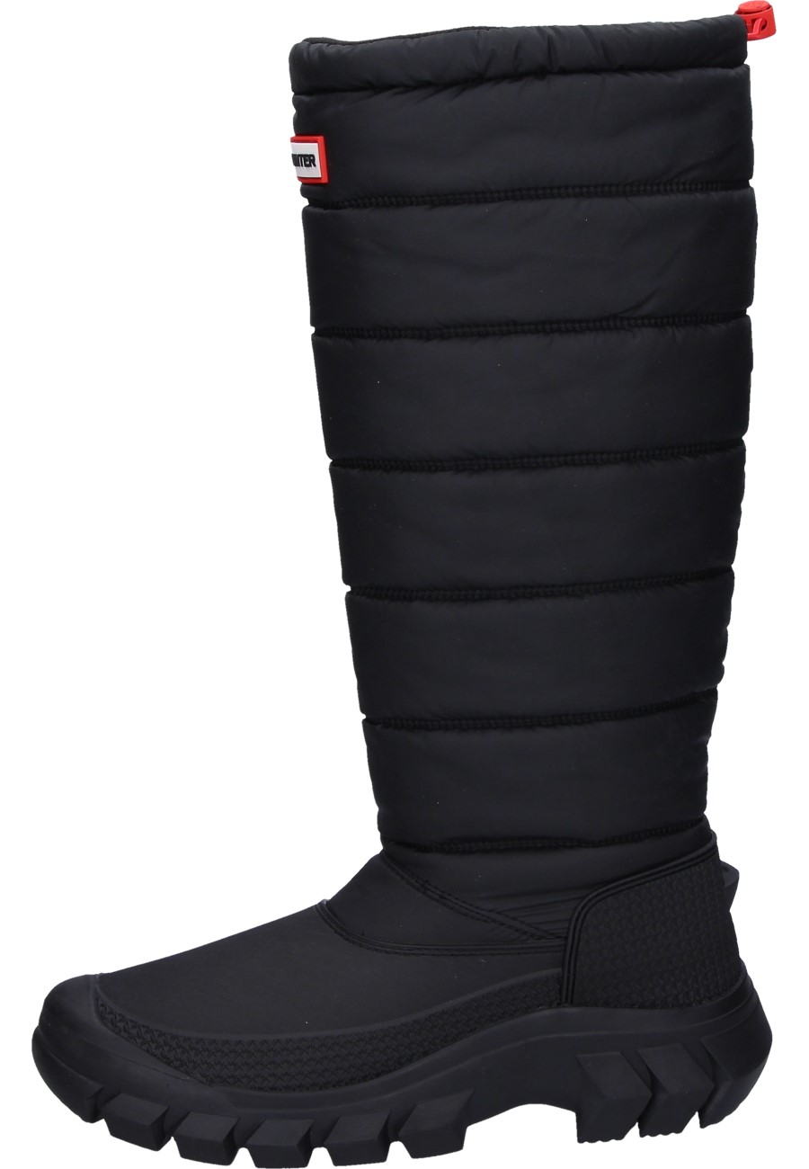 Hohe Hunter Winterstiefel INTREPID TALL SNOW BOOT black