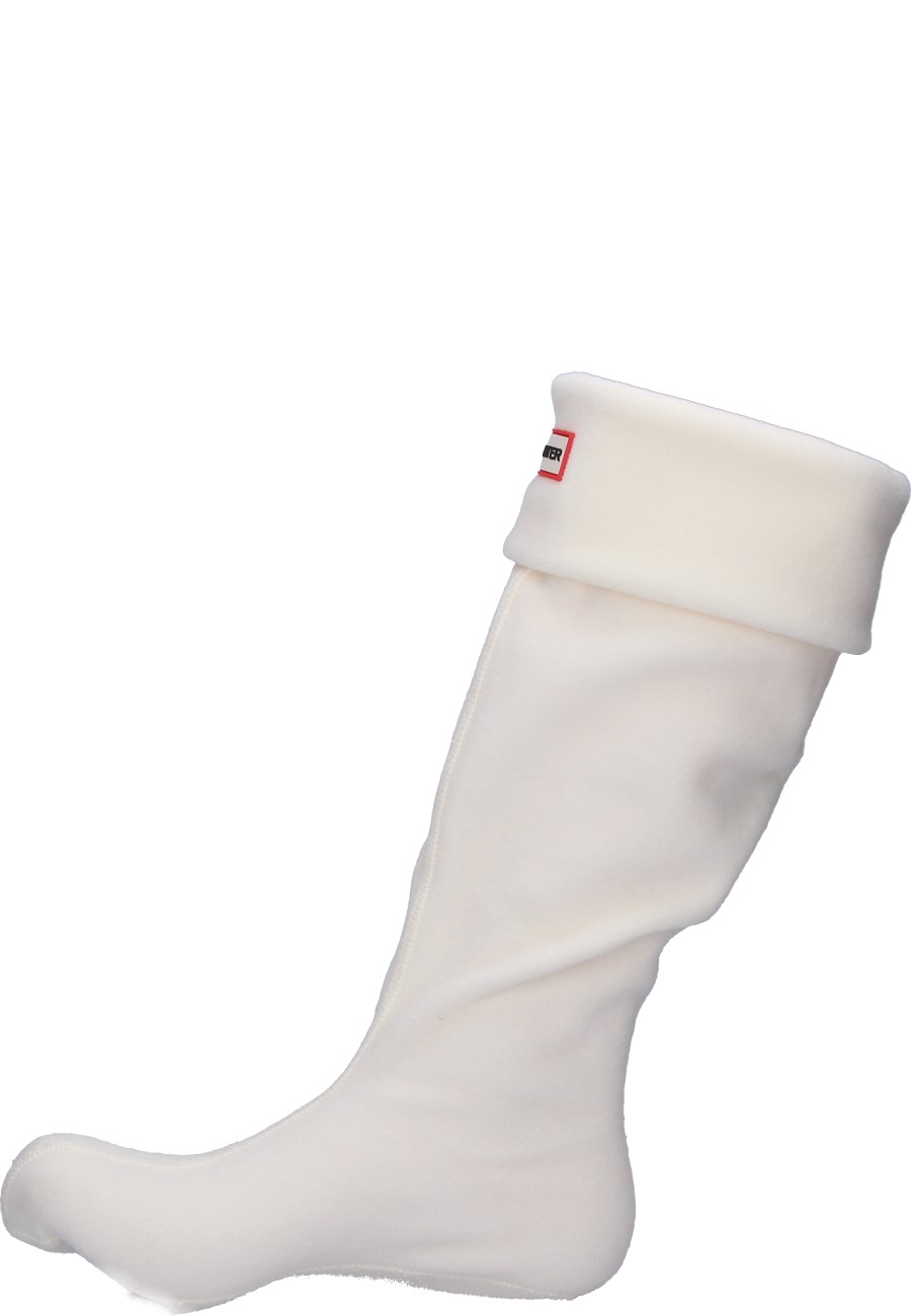 Socke RECYCLED FLEECE TALL BOOT SOCK weiß Hunter