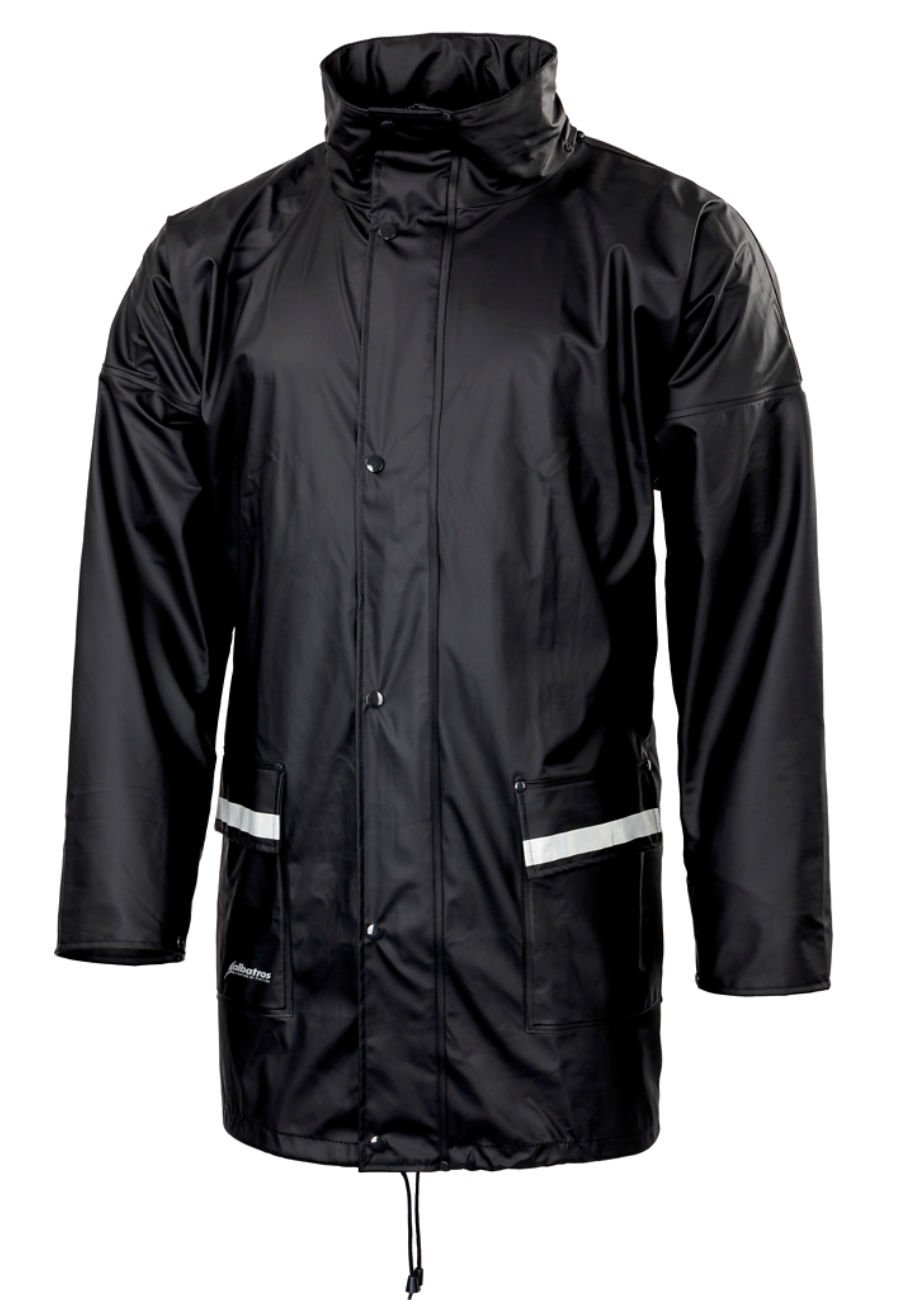 Albatros FORECAST JKT PU-Stretch-Regenjacke blau