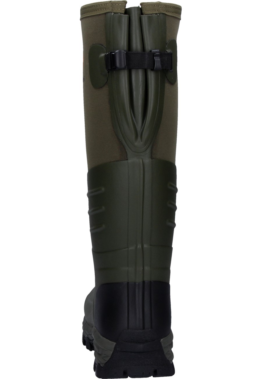 Trekking Gummistiefel WOODWALKER WIDE 18- 4MM khaki von