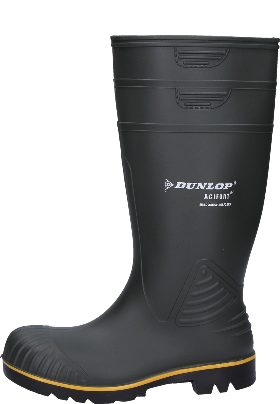 Gefütterte Gummistiefel Dunlop Blizzard Gummistiefel Schwarz
