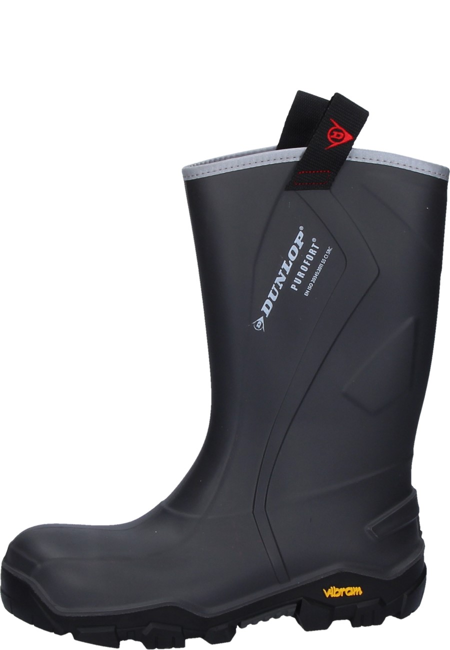 Dunlop Gummistiefel Herren Halb Gummistiefel GefÃ¼ttert Dunlop