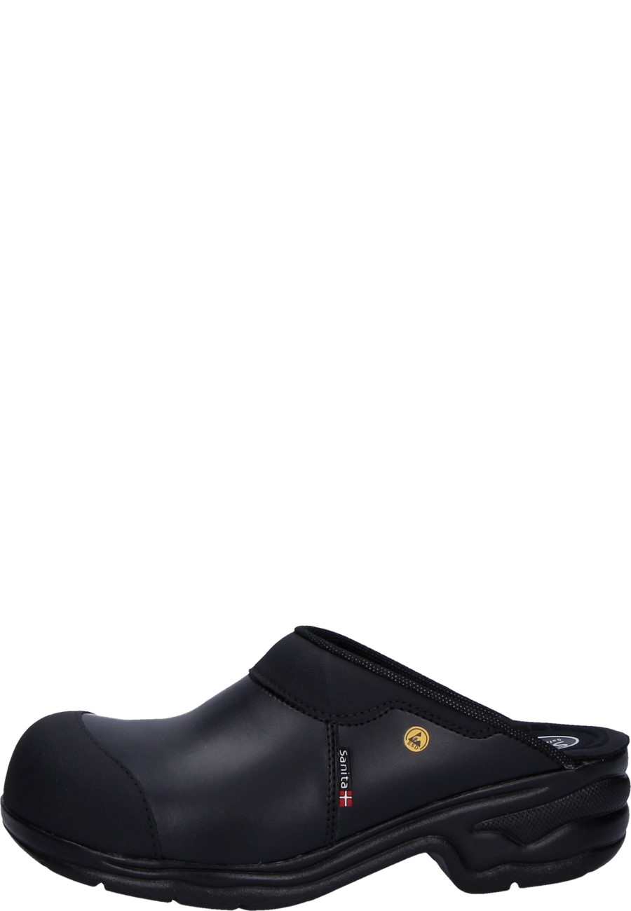 Sanital Light Herren Hausschuhe Aus Leder - Dunkelblau, Größe 754