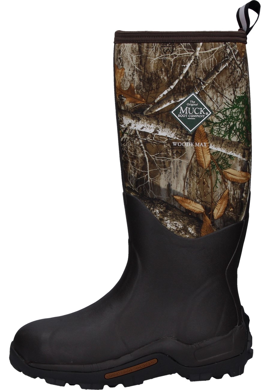 Gummistiefel Muckboot Woody Max mit orangem Futter von Muck Boot